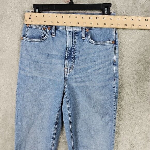 Madewell Jeans Womens 25 The Perfect Vintage Jean Light Blue Breathable Stretch - Picture 8 of 13